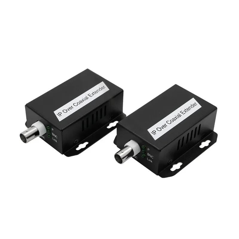 Переходник IP-сети на телефон, передача от сетевого кабеля к коаксиальной линии 500 м Ethernet RJ45, конвертер для камеры видеонаблюдения (art.: 3920c4238eb63) - 3920c4238eb63
