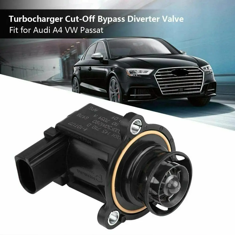 STPAT 06H145710D Turbo Turbocharger Cut-Off Bypass Diverter Valve For Audi A3 For Volkswagen Eos GTI CC Beetle Passat 2.0L