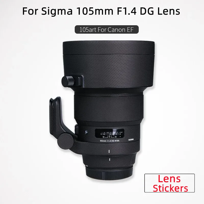 

For Sigma 105mm F1.4 DG HSM Art For Canon EF Mount Anti-Scratch Camera Lens Sticker Protective Film Coat Protector Skin Cover