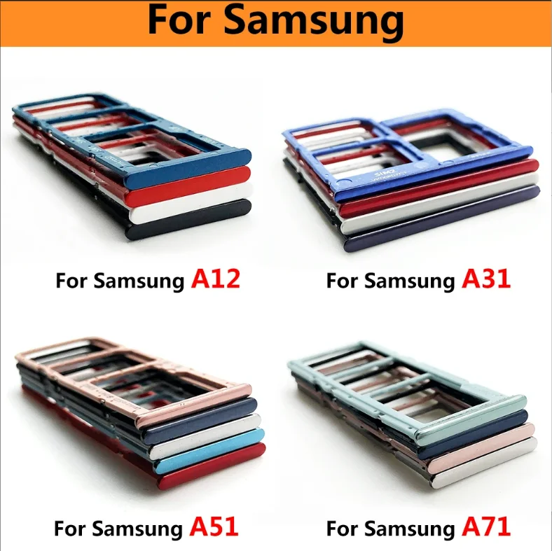 20개, 삼성 A13 A22 A23 A32 4G A53 5G A11 A21 A31 (듀얼심)용 SIM 카드 트레이 칩 슬롯 드로어 홀더 어댑터 액세서리