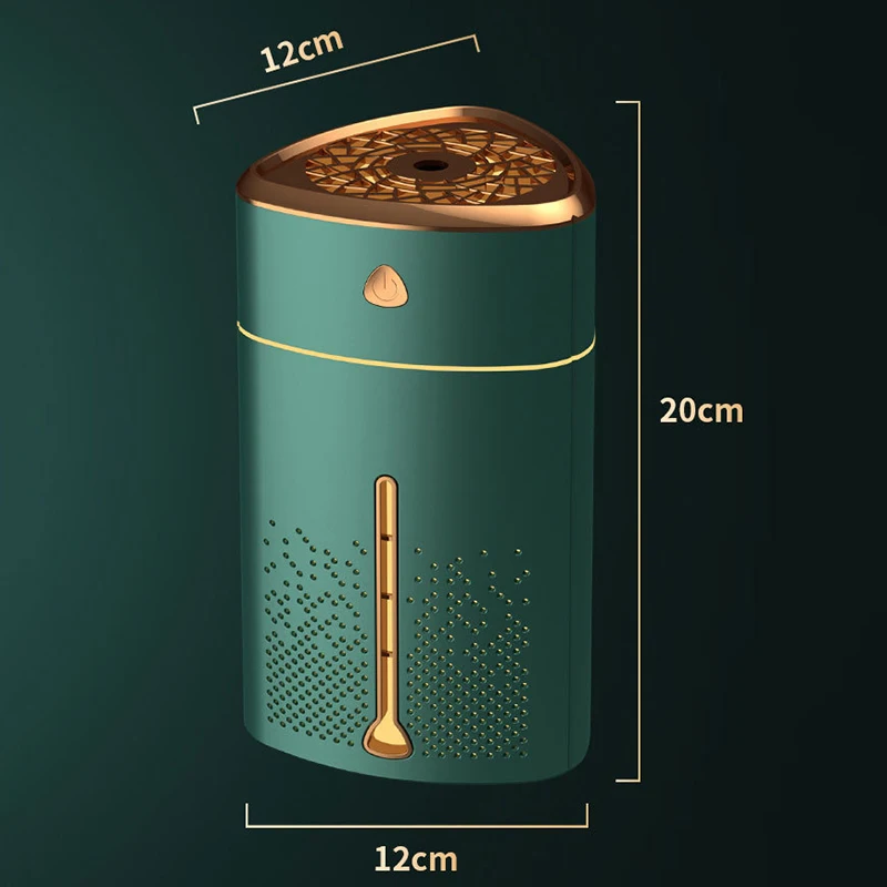 1000ml Car Humidifier Essential Oil Diffuser Car Home Air Humidifier USB Ultrasonic Negative Ion Mist Maker LED Light air humidifier