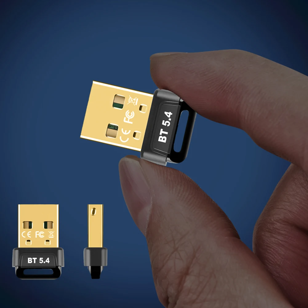 BT 5.4 어댑터 USB BT 어댑터 무선 BT 송수신기 (BT 키보드/마우스/헤드폰/스피커용)