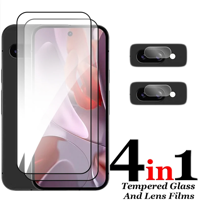 Ultimate 6-in-1 HD Screen and Lens Protector - Tempered Glass Full Coverage
