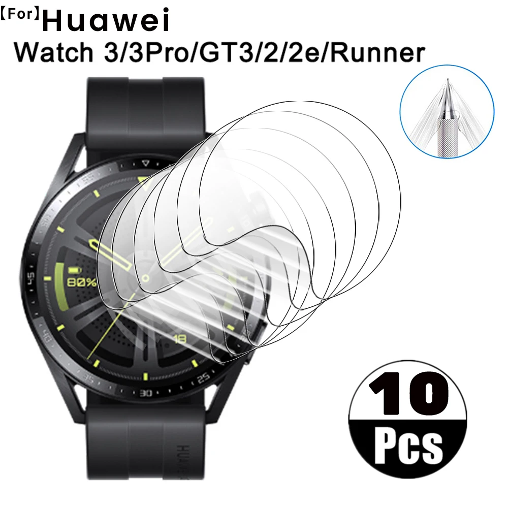 

Soft Hydrogel Protective Film For Huawei Watch GT 2 3 GT Cyber Screen Protector For Huawei Huawai GT2 GT3 Pro 43mm Not Glass