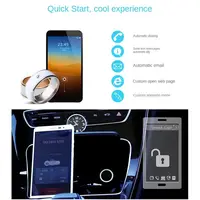 Multifunctional NFC Smart Ring Stainless Steel Magic Wear NFC Finger Ring Waterproof Wearable Connect for Android Phone Men - Image 2