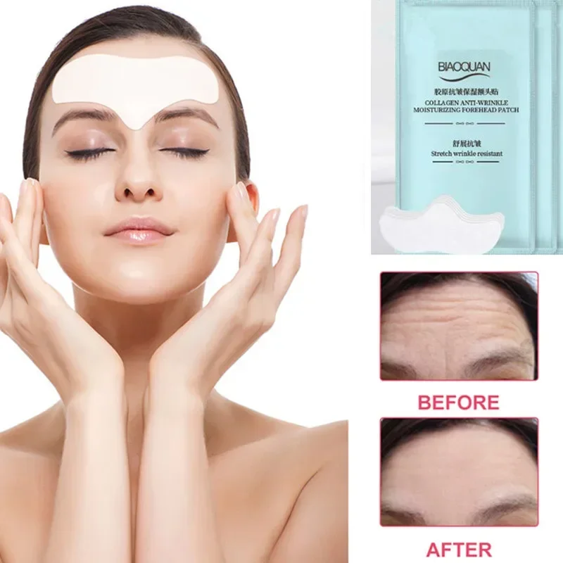 

10Pcs Forehead Line Removal Patch Forehead Firming Mask Anti Wrinkle Frown Lines Treatment Stickers Anti-aging Lifting Skin Care