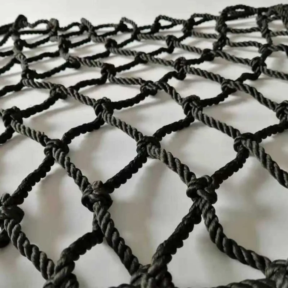 WGE Sicherheitsnetz 1,5x23 M – Nylon-Absturzsicherung, Gartenzaun, Ladungssicherung (5 Cm Maschenweite)