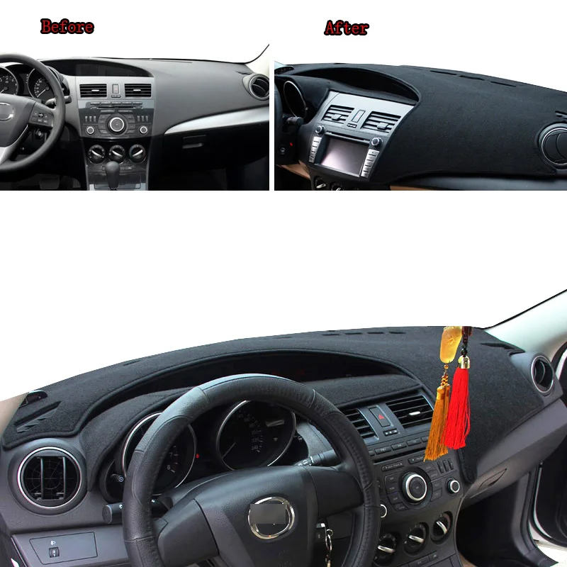OEMASSIVE FIT FOR 2009 2010 2011 2012 2013 MAZDA 3 DASHBOARD COVER DASHMAT DASH MAT PAD SUN SHADE DASH BOARD COVER CARPET