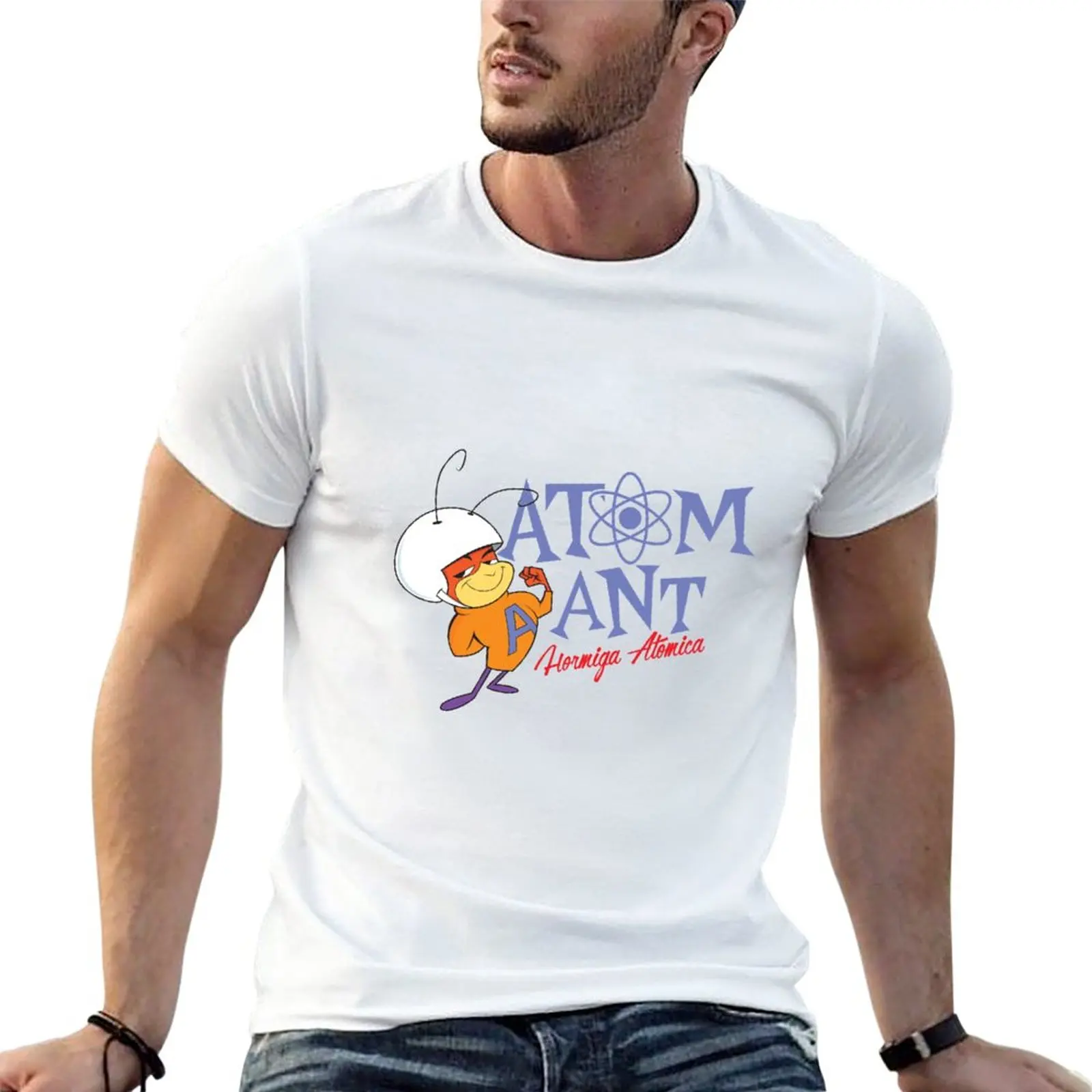 New Atom Ant T-Shirt cute clothes hippie clothes summer top man clothes mens funny t shirts
