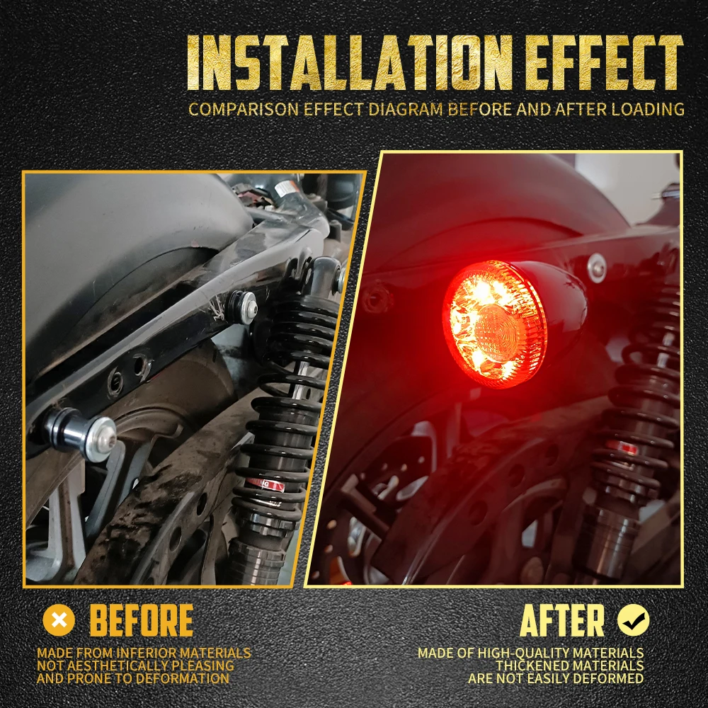 Specchietti Retrovisori Chrome Con Freccia LED Integrata Per Harley Davidson Electra Sportster - 2