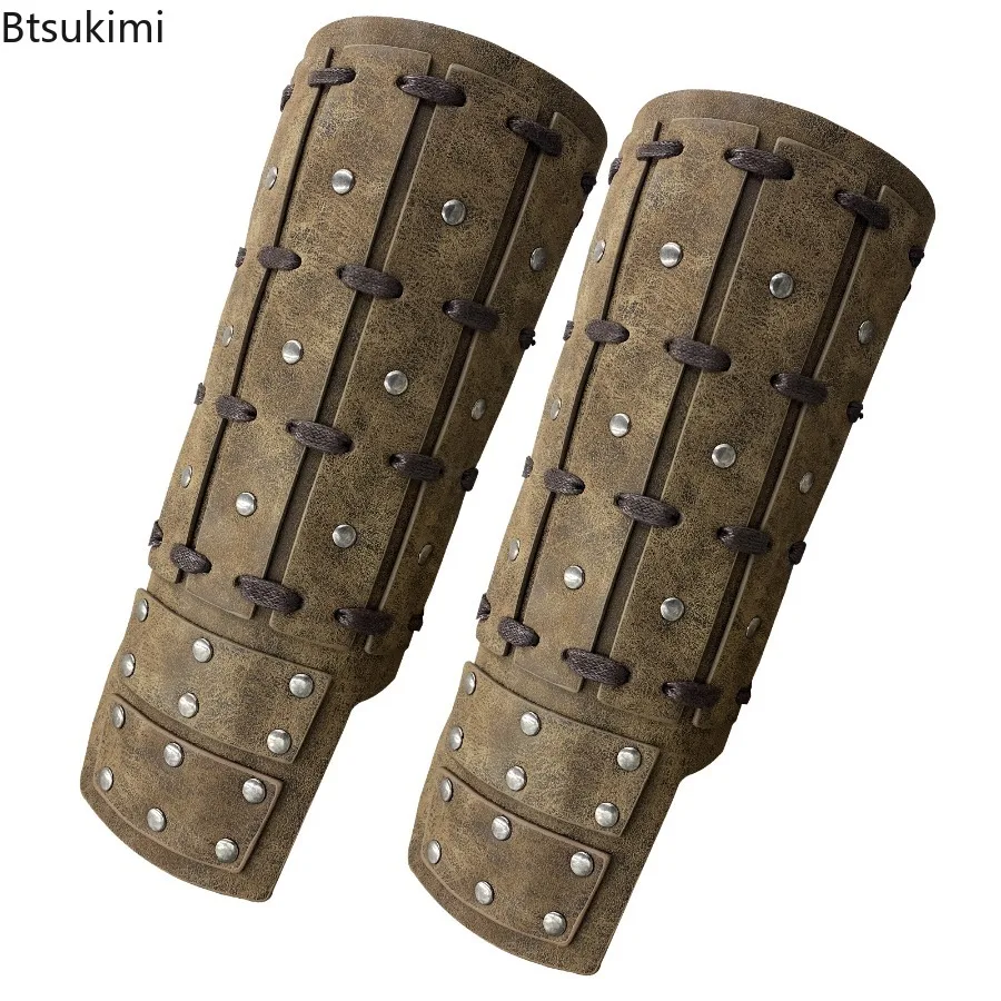 Medieval Jumping Rope Medieval Viking Long Strip Rope Through Wrist Protector Knight Samurai ...