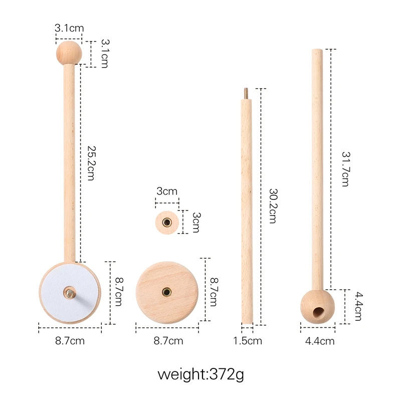 Wooden Mobile Bracket 0-12 Months Toy Crib Bell Floor Stand Newborn Crib Bell Hanging Stand Baby Crib Bell Stand Baby Rattle Toy