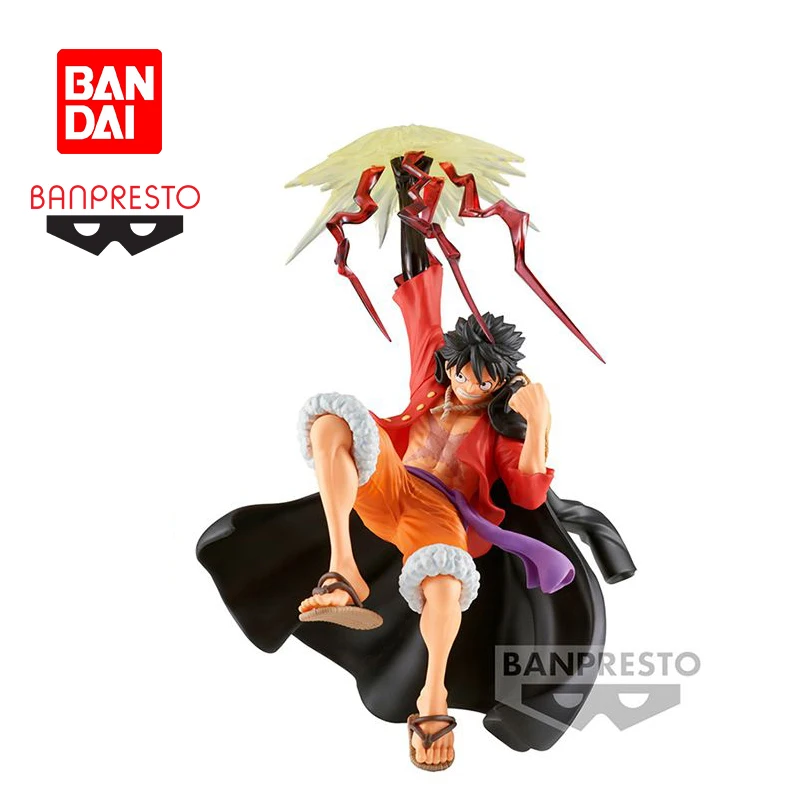 

Bandai Original Banpresto BATTLE RECORD One Piece Monkey D. Luffy Anime Kids toy Collection Figure Model Christmas birthday gift