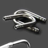 Aquarium CO2 Regulator Diffuser Atomizer Air Pump Stainless Steel U-shaped Tube Curved Connector 4