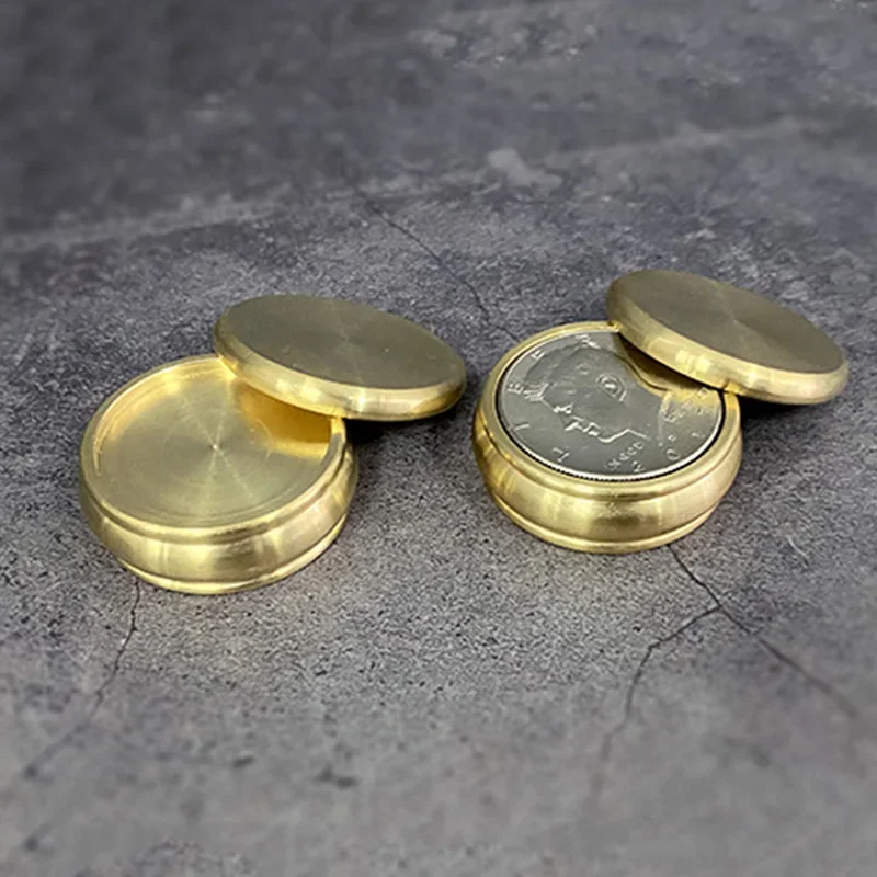 부처님 오키토 및 보스턴 박스 세트, 하프 달러 사이즈, 매직 트릭 코인, 사라지는 Magia 클로즈업 환상, 기믹 소품, 멘탈리즘