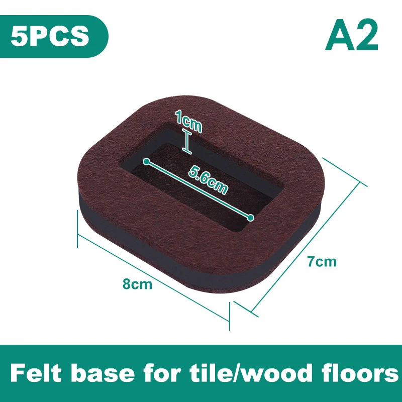 5 adet ofis koltuğu tekerlek durdurucu mobilya Caster bardak parke zemin koruyucular Anti titreşim ped sandalye