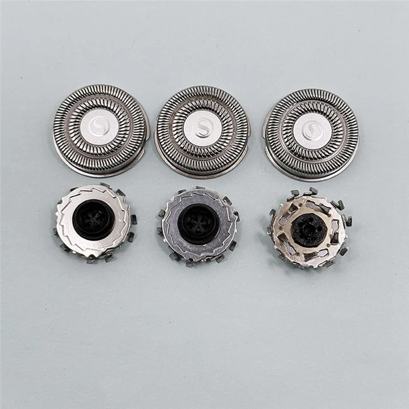 3PCS for Xiaomi Mijia S500C S500 S300 Electric Shaver Head Replace Shaver Net MJTXD01SKS Cutter Head Accessories 3