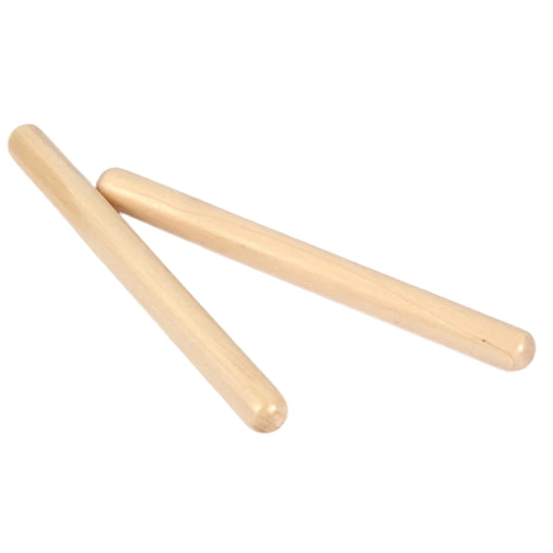 Classic Claves Percussion Instrument Kid Children Musical Toy Rhythm Learning
