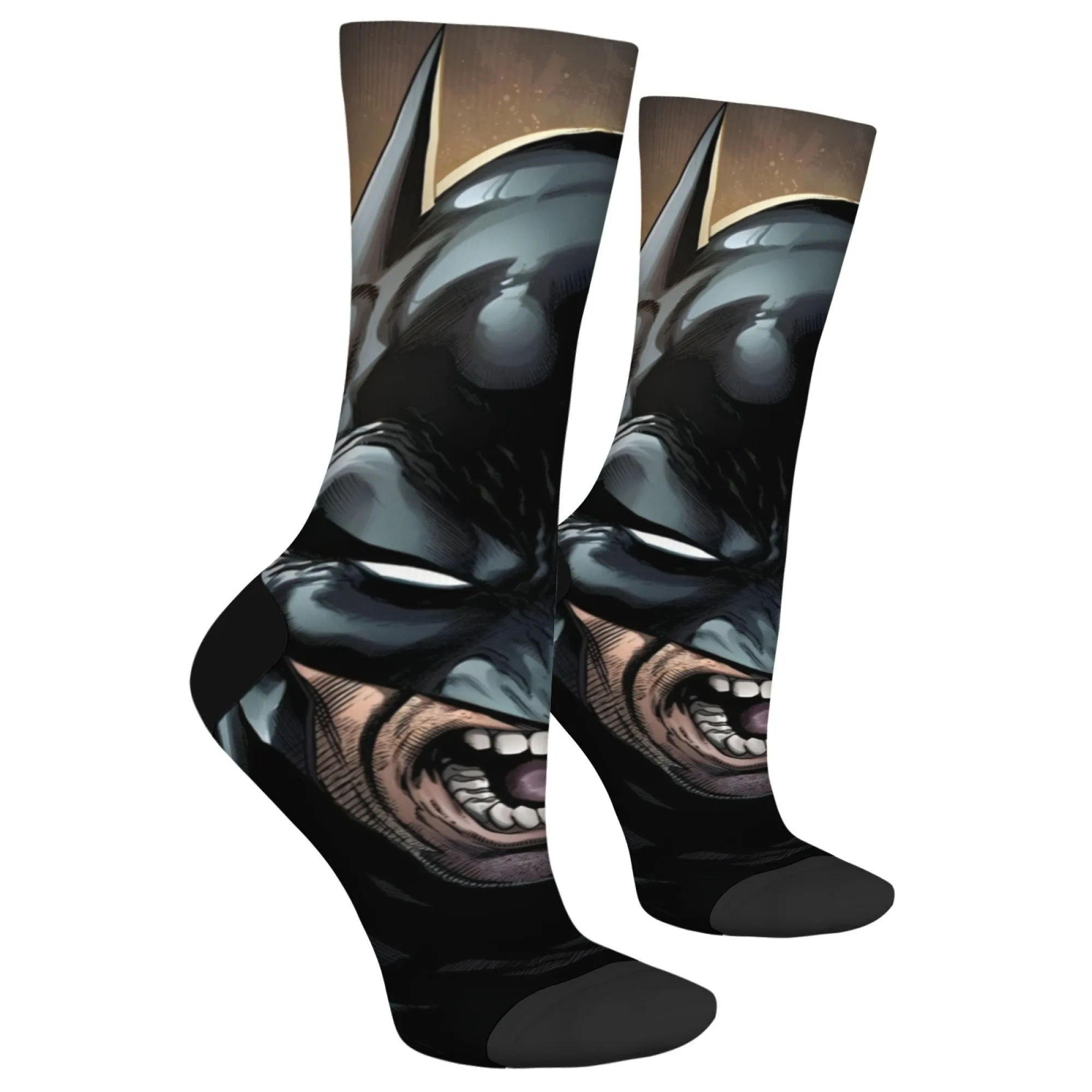 Retro Comic Joker Fun Socks - Novelty Happy Compression Party Wear