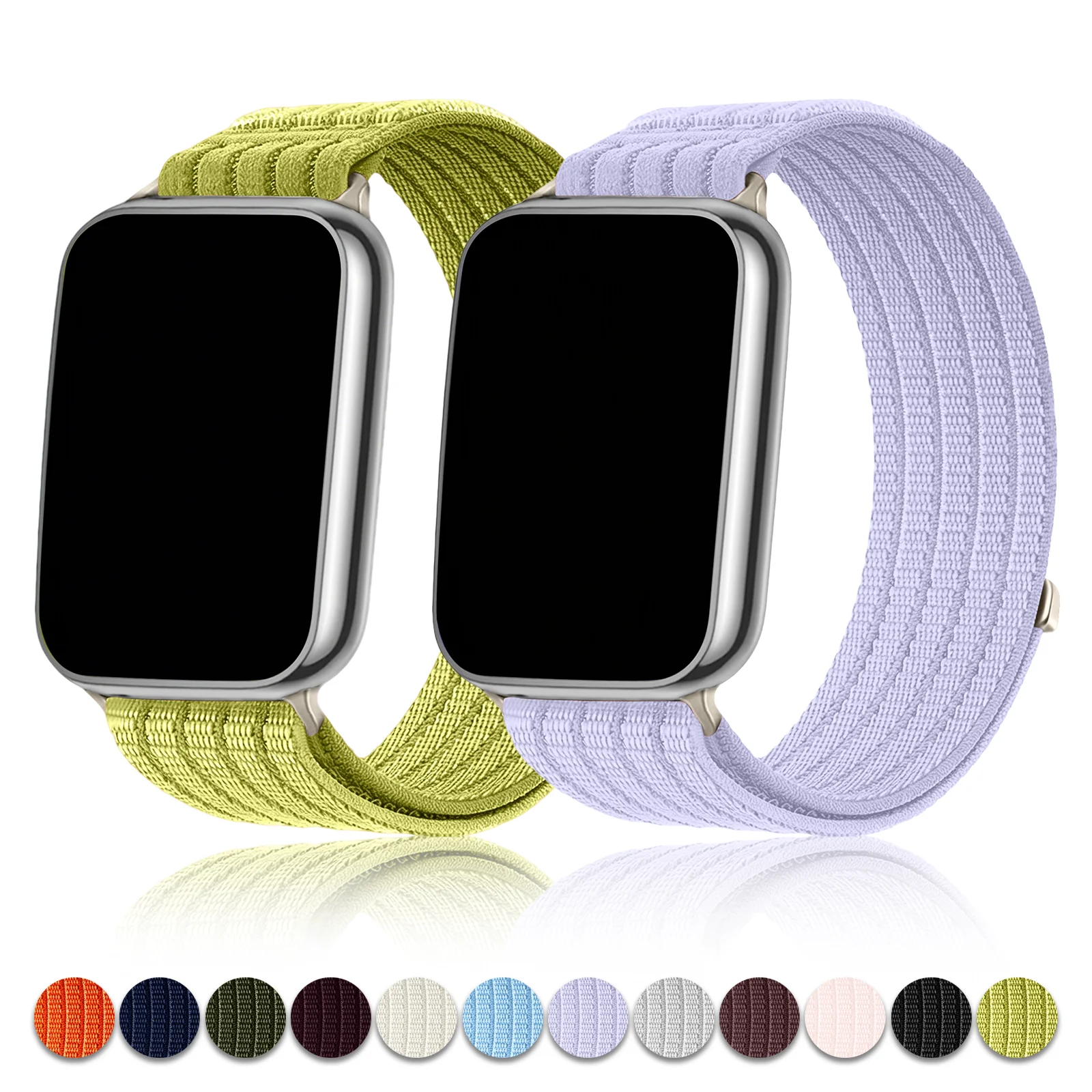 Cloud-Sensing Breathable Nylon Loop Sports Wristband - Unisex Wearable Bracelet