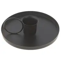 Iron Black Gold Plated Candle Holders Pillar Metal Plate For Wedding Party Festival Candlestick Holder Art Gift Home Decoration 2