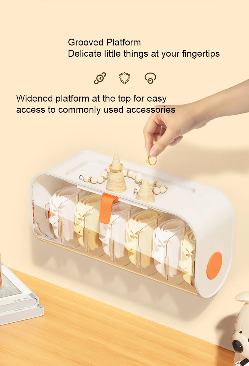 Multifuctional Socks Underwear Storage Artifact Wall-Mounted Punch Free Rack Holder Organizer