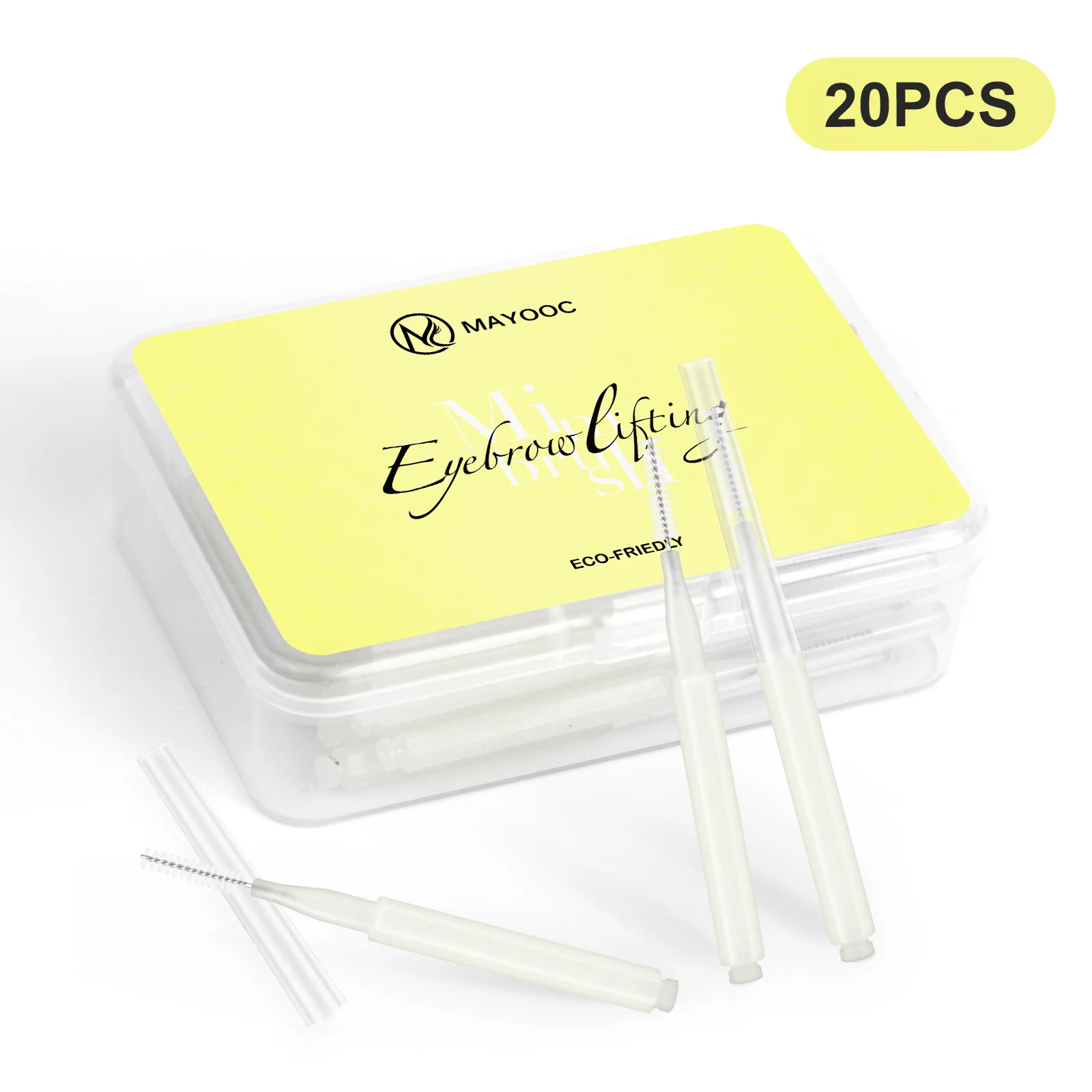 MAYOOC Mini Eyebrow Brush Brow Perm Brush Disposable Brow Lifting thumbnail 3
