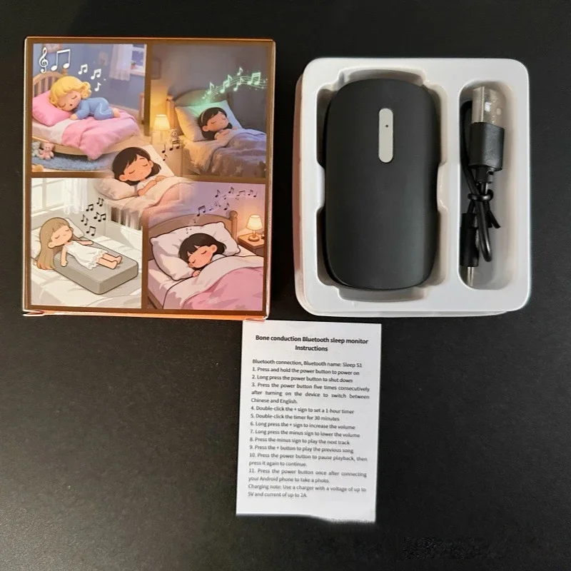 Smart Pillow Bluetooth Speaker For Sleep Enhancement_voghion.com