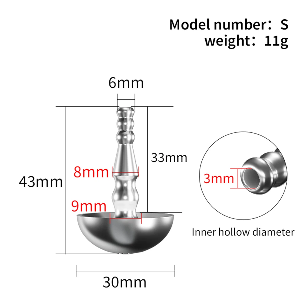 Male Stainless Steel Urethral Plug Urethral Dildo Sounding Penis Plug Urethra Stimulate Dilator Masturbation Rod Sex Toy for Men
