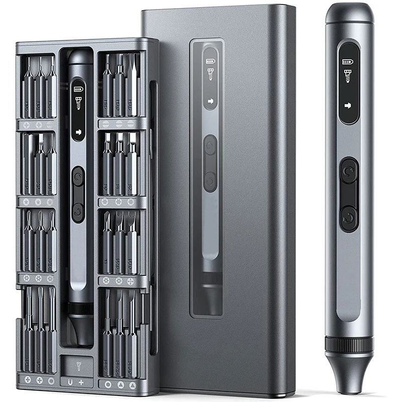 Precision Electric Screwdriver Set Silent and Durable TypeC Fast