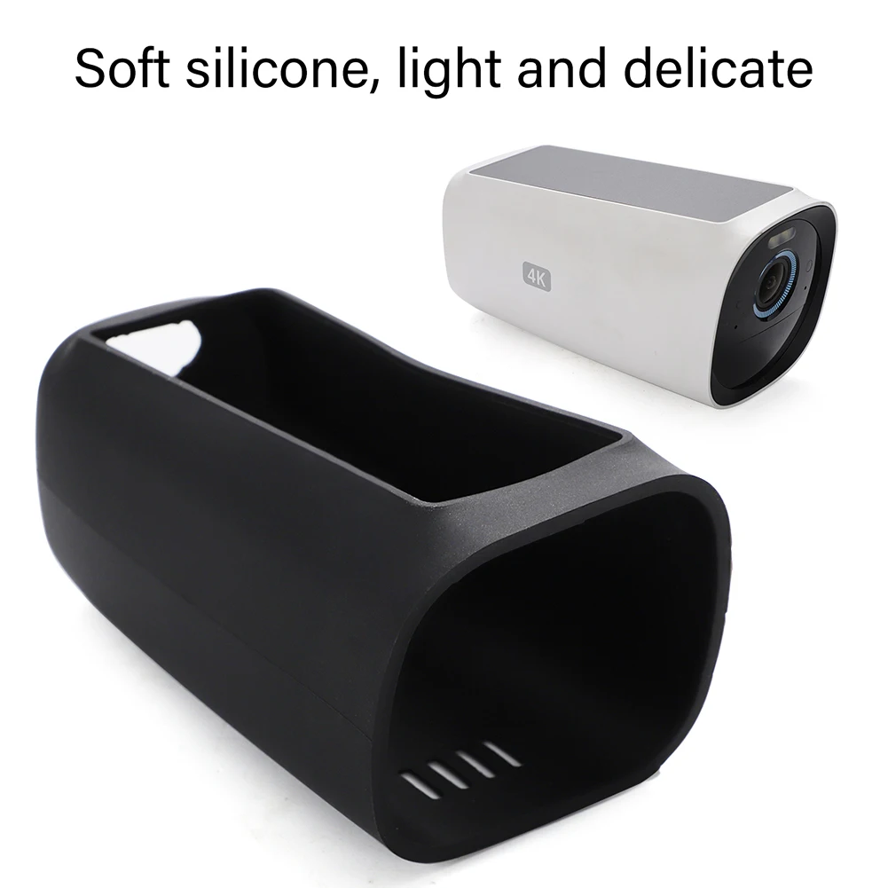 Security camera cover Silicone Protective Cover for Eufy Cam 3 Waterproof Anti-Scratch Camera Protective Shell UV-proof Protection Case for EufyCam 3