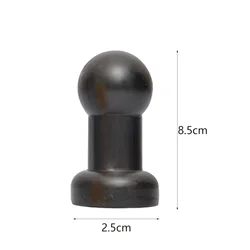 12-Piece Trampoline Safety Pole Cap Set (Black)