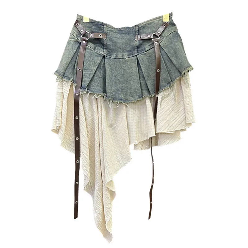 Women's Pleated A Line Skirt Image 3
