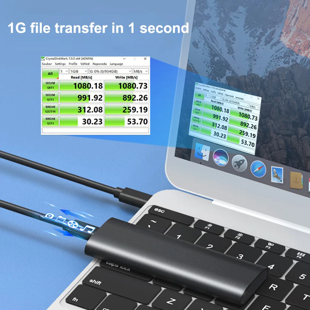 K1689 M.2 10Gbps NVME /6Gbps SATA ϵ ̺ Ŭ, ޴ ˷̴ ձ ָ Ʈ ̺ ϵ ũ Ŭ