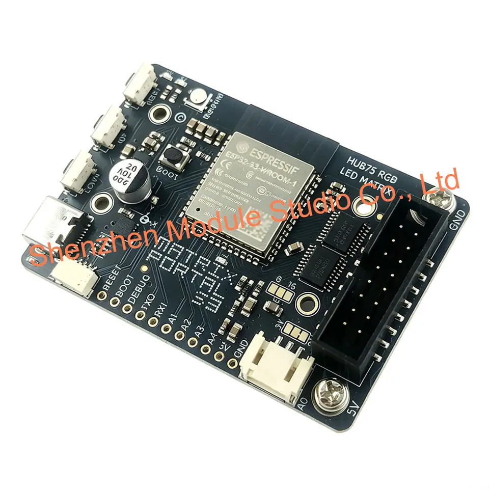 5778 ESP32-S3 RGB LED Matrix Display Controller Module WiFi BT USB-C for HUB-75 Panels 16x32 to 64x64 image 5