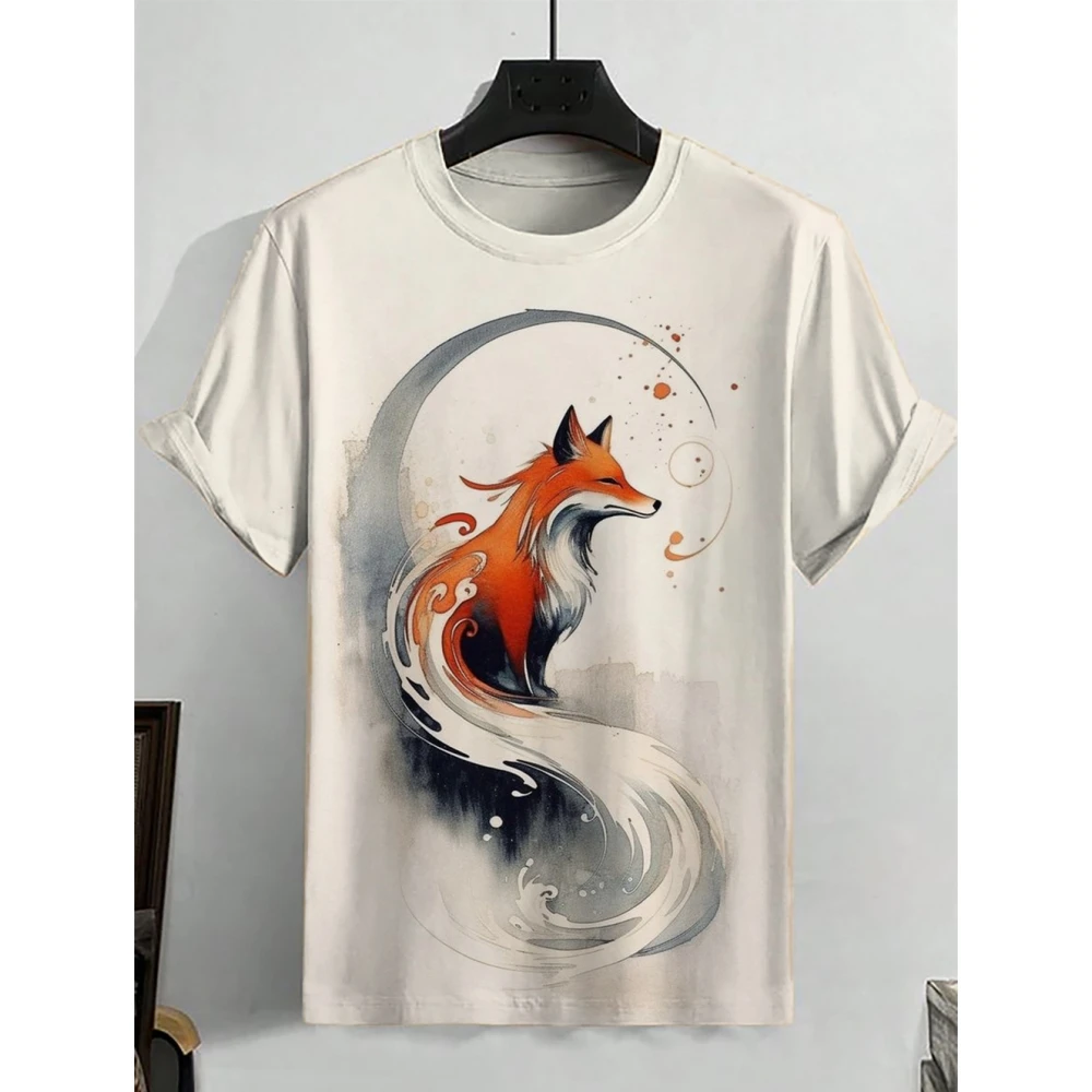 

Men's T-Shirt Casual Fashion 3d Print Short Sleeved Summer Retro T-Shirt For Men Clothing Street Breathable T Shirt Top Tee