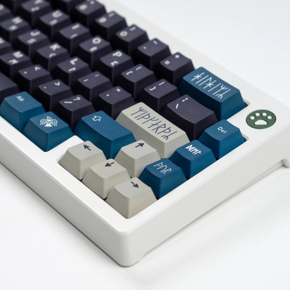 Gmk Norse Keycaps Perfil Cereja Pbt Sublimação de Corante mx Switch Teclado Mecânico Gk61 64 68 75 87 980 129 Chaves - Imagem 5