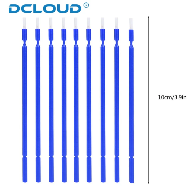 Gel Sbiancante Denti 100 Pezzi Monouso Piegabili - Micro Spazzole Per Igiene Orale Spazzoline Interdentali - Foto 3