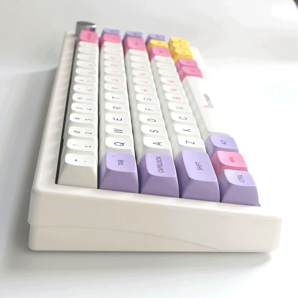 For GMK67 GMK87 Keycaps XDA PBT Key Cap Mechanical Game Wireless USB Keyboard Accessories Suitable for MX Switch Keycap