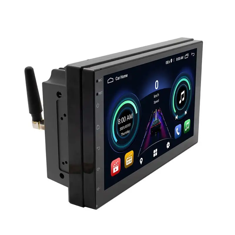 

Double Din Car Stereo Radio Audio Receiver Auto Multimedia Player 7 Inch Touchscreen Support WiFi And Mirror Link Auto
