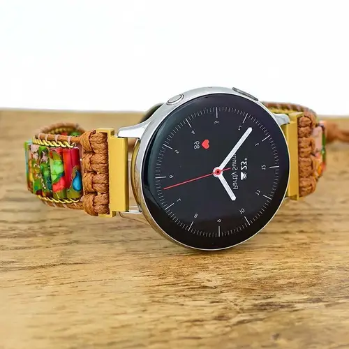22mm 20mm Nylon Strap For Samsung Galaxy Watch 6/5/4/3 Huawei Watch 4/GT4-3-2 Pro Bohemian Braided Bracelet Amazfit GTR/GTS Band - Image 13