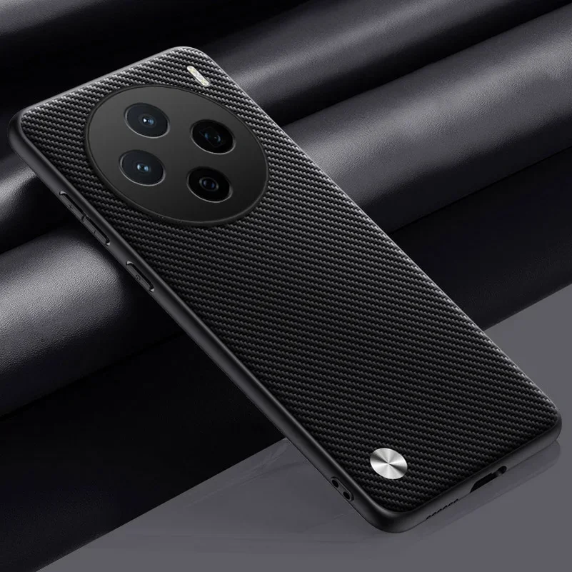 Luxury Business Texture Smooth-Touch PU Leather Case - Full-Protection Shockproof Cover