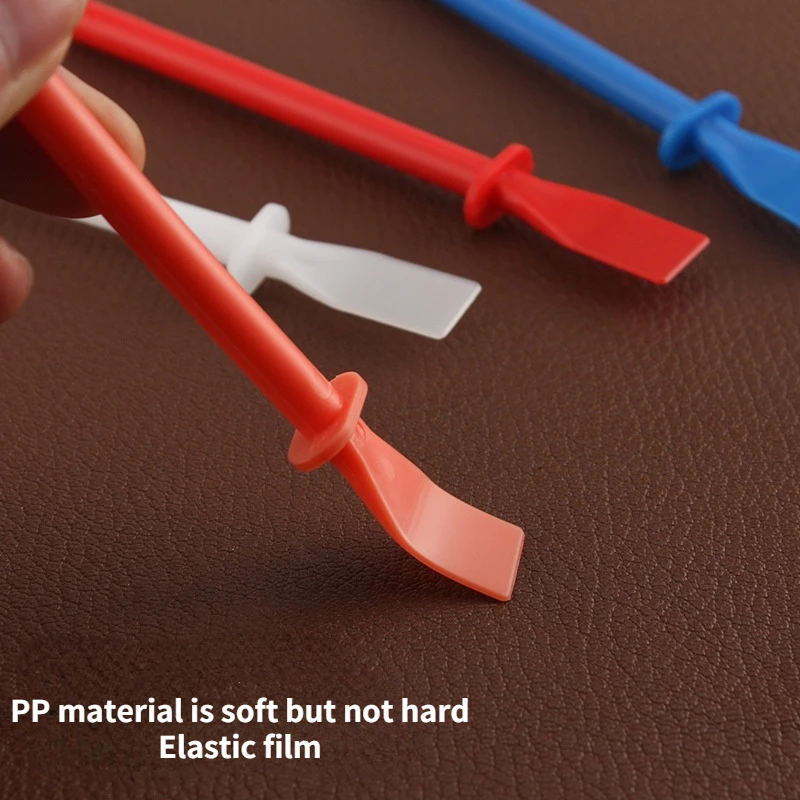 4pcs Leather Gluing Tool Handmade DIY Leather Art PP Material Repair Glue Paint Accessories Craft Tools