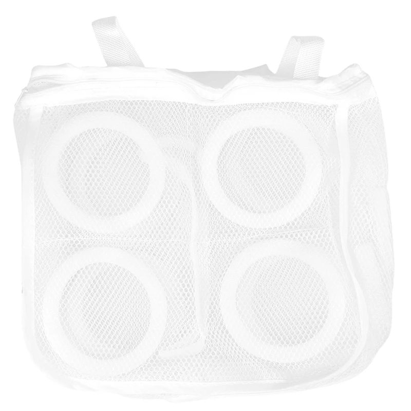 

Retail 4X Hanging Dry Sneaker Mesh Laundry Bags Shoes Protect Wash Machine Home Storage Organizer Accessories