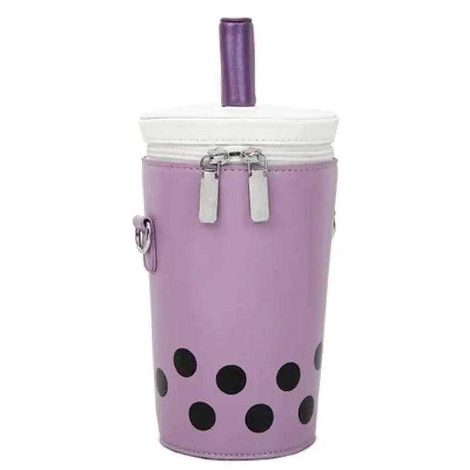 1 Pcs Milk Tea Cup Personalized Bag Women's Single Shoulder Crossbody Trendy New Spring Hot Korean Fresh Water Bucket Bag