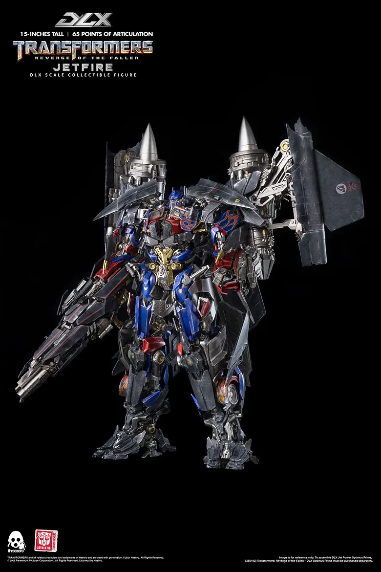 

3 А Трансформеры Threezero: Месть опавшего Dlx Optimus Prime Dlx Jetfire можно комбинировать, экшн-фигурки из сплава, модель игрушки