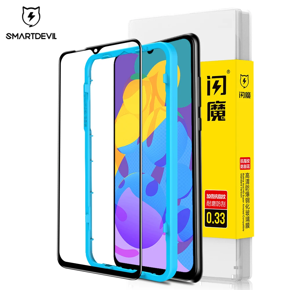 

SmartDevl screen protector for Huawei Honor 30 play 4t pro 8HD tempered glass for Honor X10 max 20 pro V20 fingerprint resistant