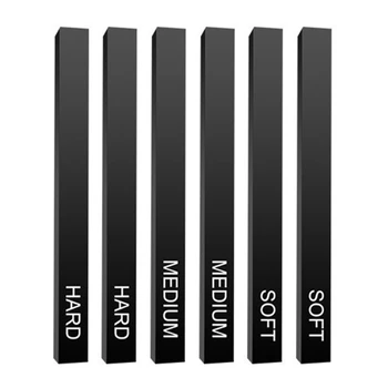 Artists Compressed Charcoal Sticks Square Black Coal Sticks Sketch Art Supplies for Drawing Sketching Shading Tool 6 PCS 1