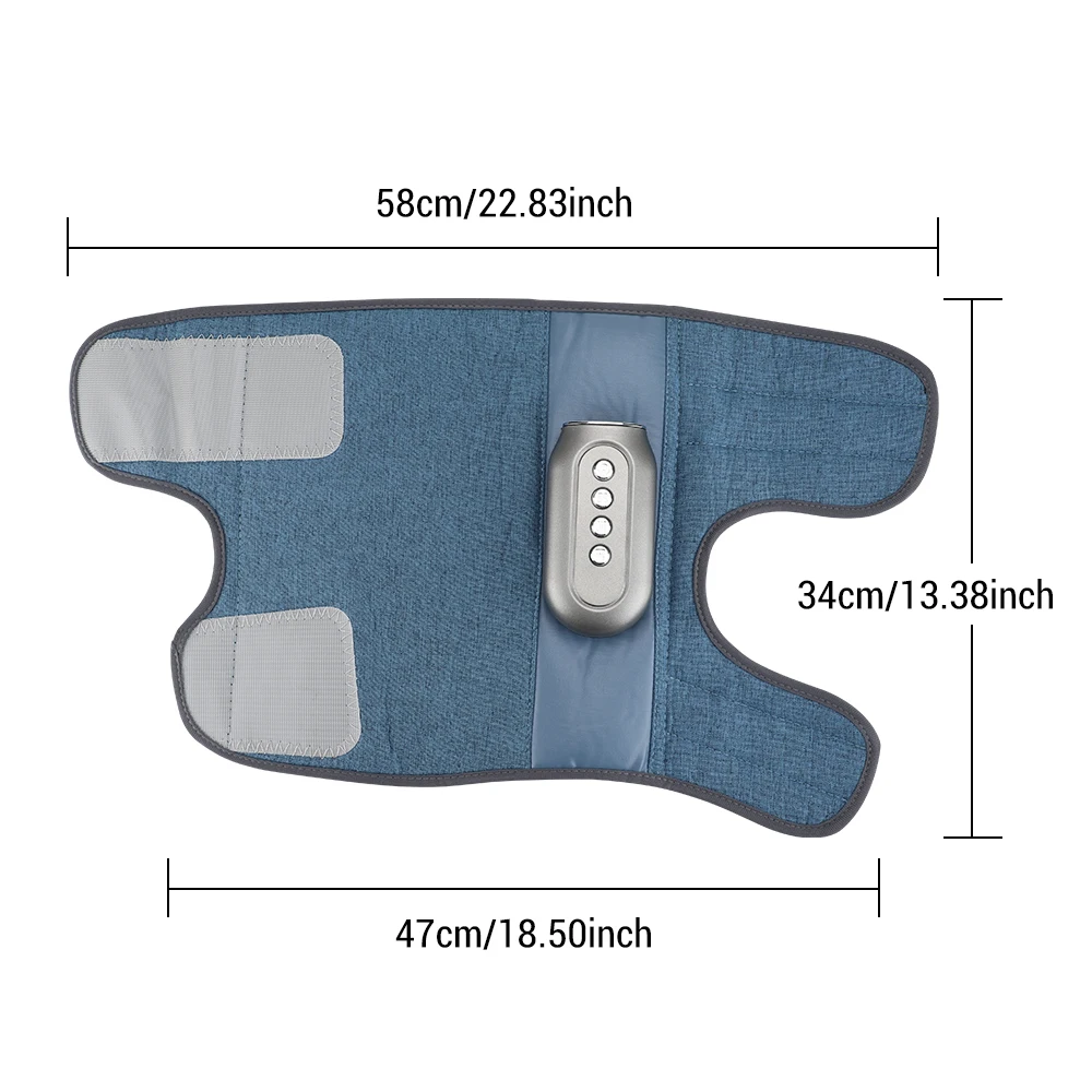Massaggiatore elettrico wireless per gambe, 3 modalità, doppio airbag, attrezzatura per polpacci, strumento per il rilassamento muscolare delle gambe, sollievo dalla fatica_voghion.com