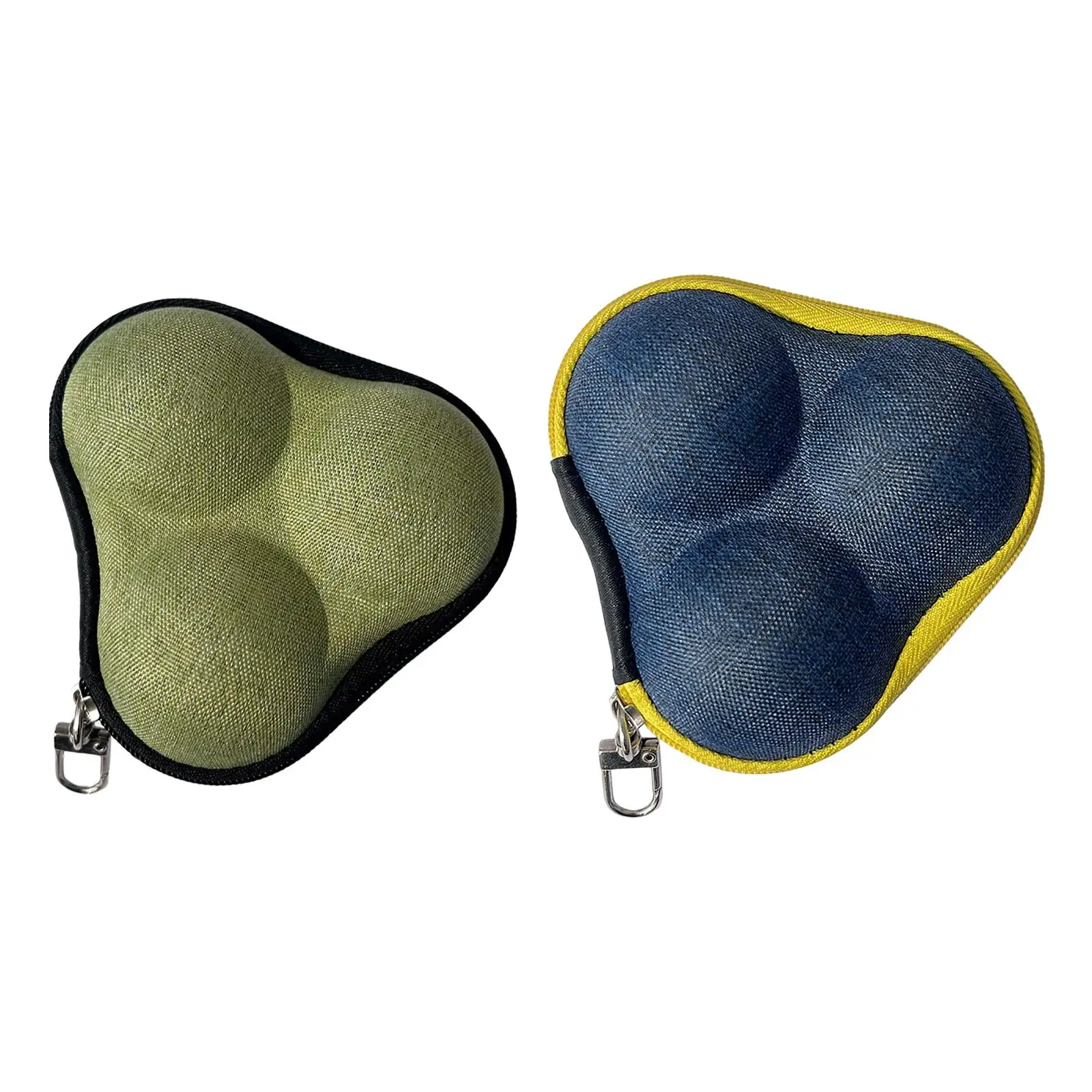 

Golf Ball Carry Bag Portable Golf Accessories Water Resistant Waist Bag with Hook Durable Golf Ball Holder Holds 3 Golf Balls